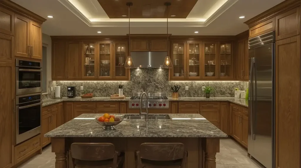 lighting-that-makes-indian-kitchen-design-functional Lighting That Makes Indian Kitchen Design Functional