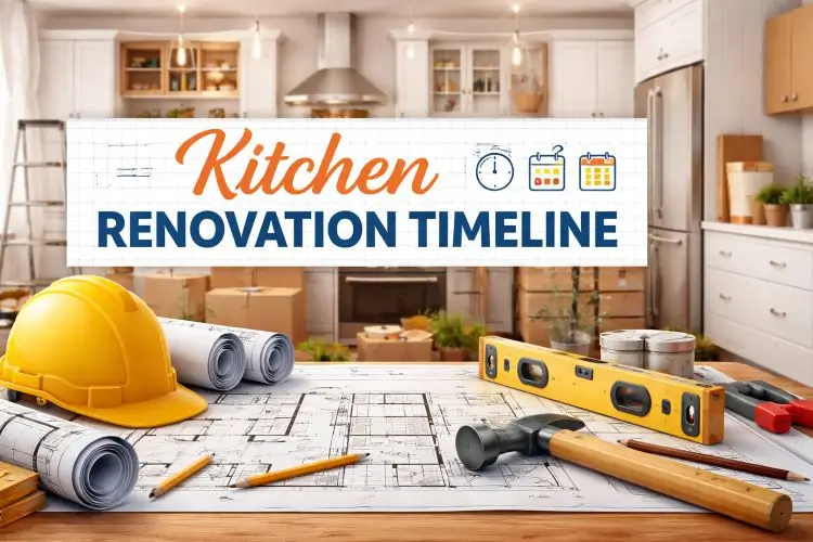 Kitchen renovation in progress