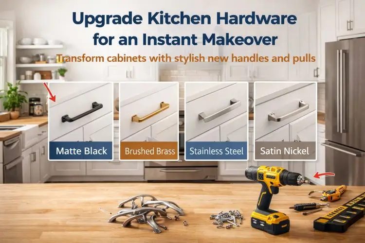 Upgrade Kitchen Hardware for an Instant Makeover