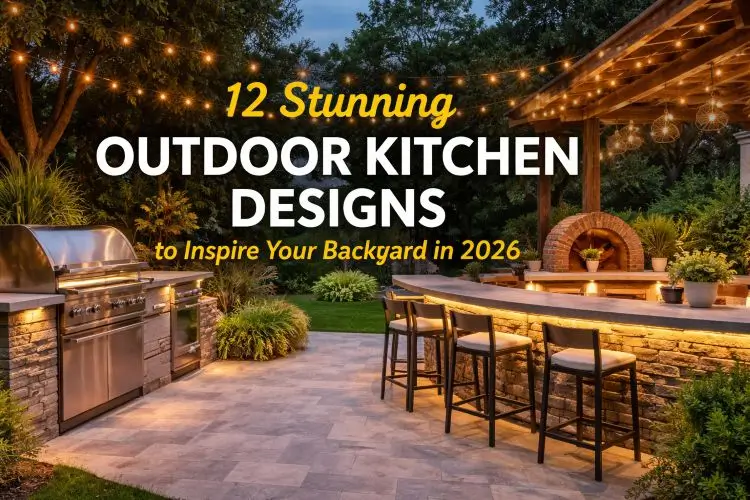 12 Stunning Outdoor Kitchen Designs to Inspire Your Backyard in 2026