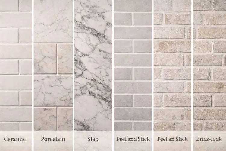 best kitchen backsplash materials comparison