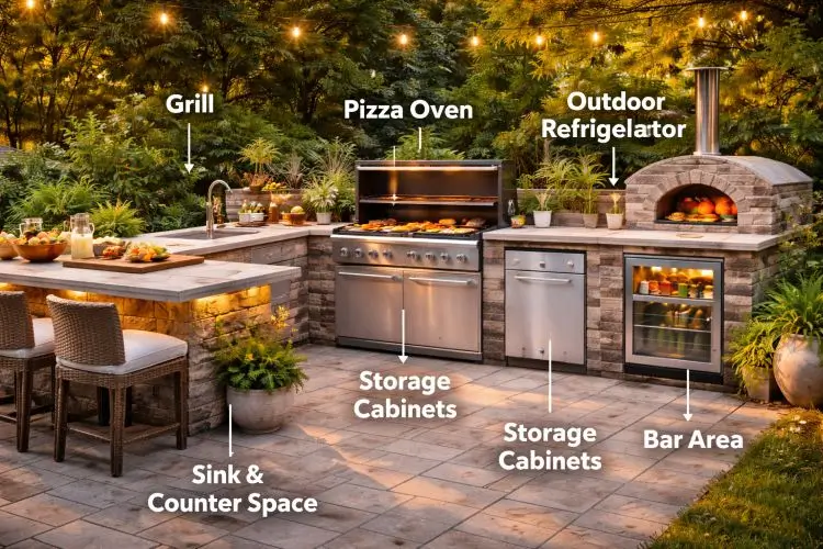 Choose the Right Outdoor Kitchen Equipment