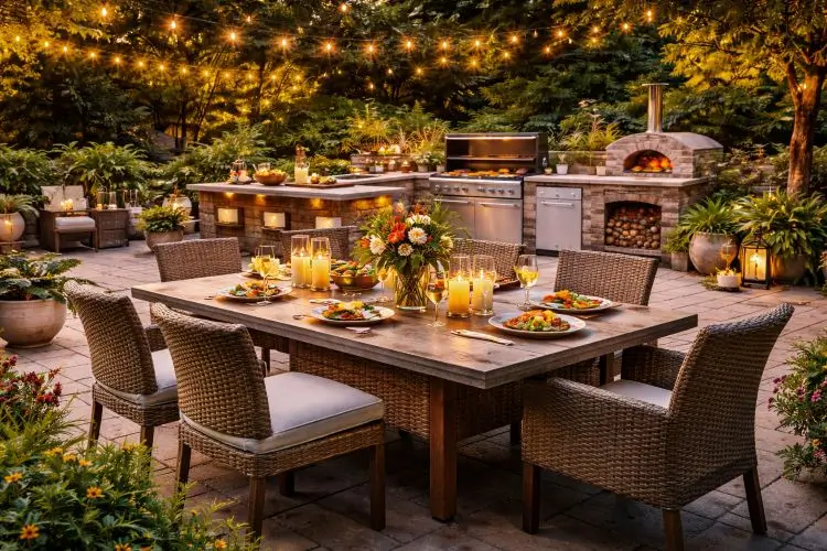 Create a Comfortable Outdoor Dining Area