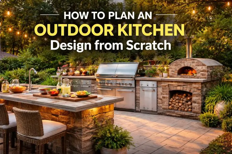 How to Plan an Outdoor Kitchen Design from Scratch