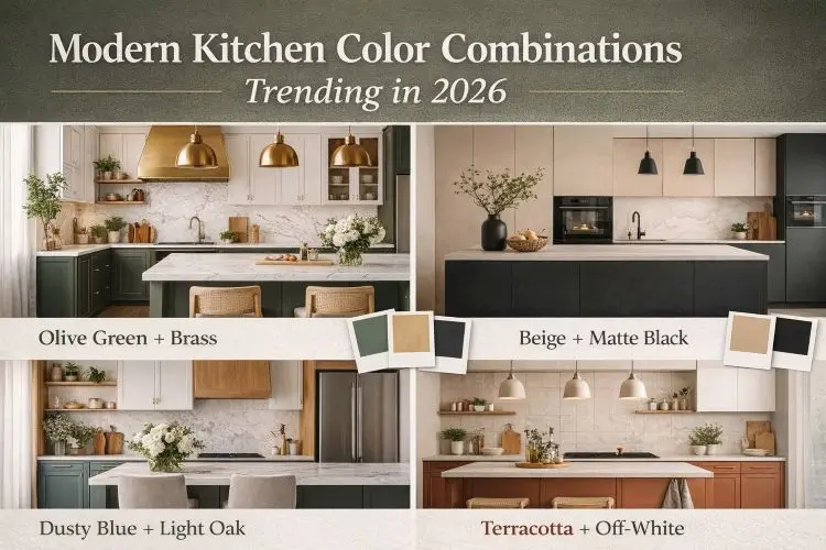 Modern Kitchen Color Combinations Trending in 2026