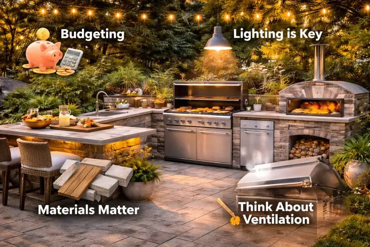 Outdoor Kitchen Planning Tips