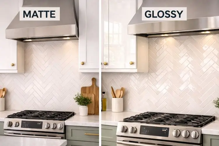 paint finish kitchen walls comparison