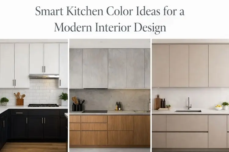Smart Kitchen Color Ideas for a Modern Interior Design