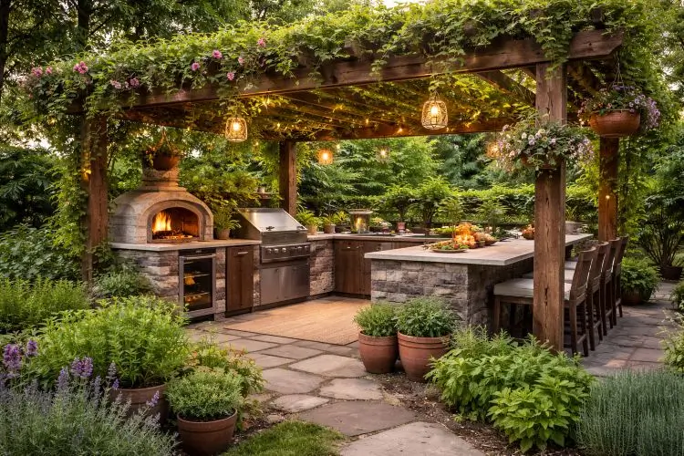 The Lush Garden Pergola
