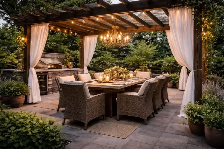 The Outdoor Dining Pergola