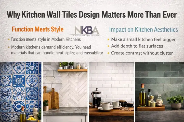 Why Kitchen Wall Tiles Design Matters More Than Ever